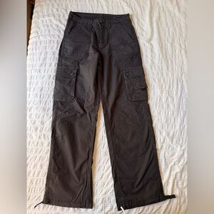 American Eagle Outfitters Dark Gray Cargo Pants